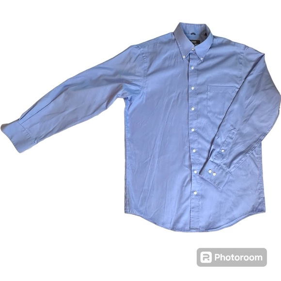 Kenneth Cole Reaction button down shirt Pre-owned 100% cotton Men’s sz M | LL4 - Picture 1 of 4